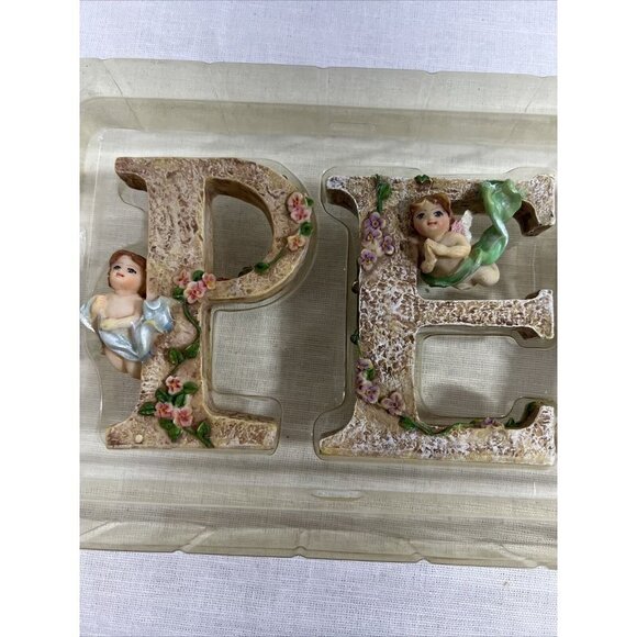 Classic Treasures Collectable PEACE 4” Letter Figurines Decor - Picture 3 of 11